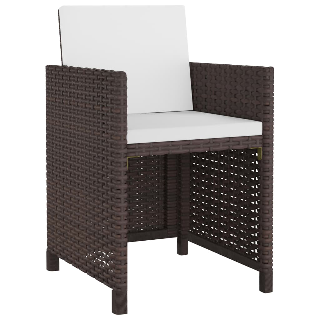8718475501534_g_en_hd_2 vidaXL 11 Piece Outdoor Dining Set with Cushions Poly Rattan Brown - Image 3