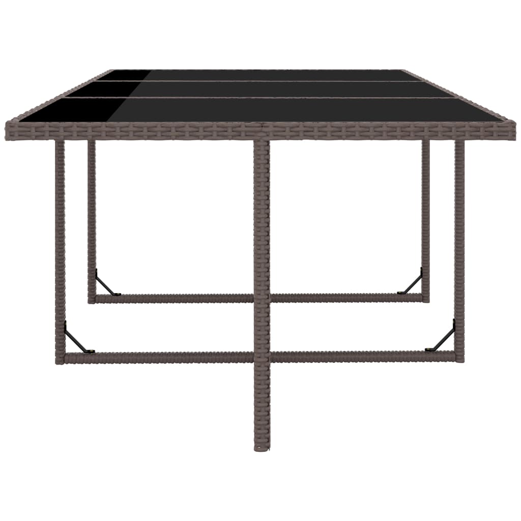 8718475501534_g_en_hd_5 vidaXL 11 Piece Outdoor Dining Set with Cushions Poly Rattan Brown - Image 6