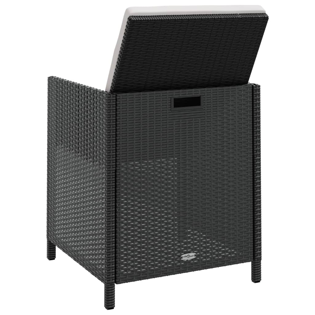 8718475501558_g_en_hd_3 vidaXL 11 Piece Outdoor Dining Set with Cushions Poly Rattan Black - Image 5