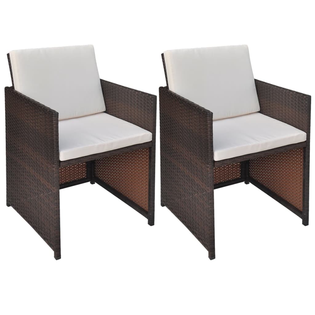 8718475501657_a_en_hd_1 vidaXL Garden Chairs 2 pcs with Cushions and Pillows Poly Rattan Brown - Image 1
