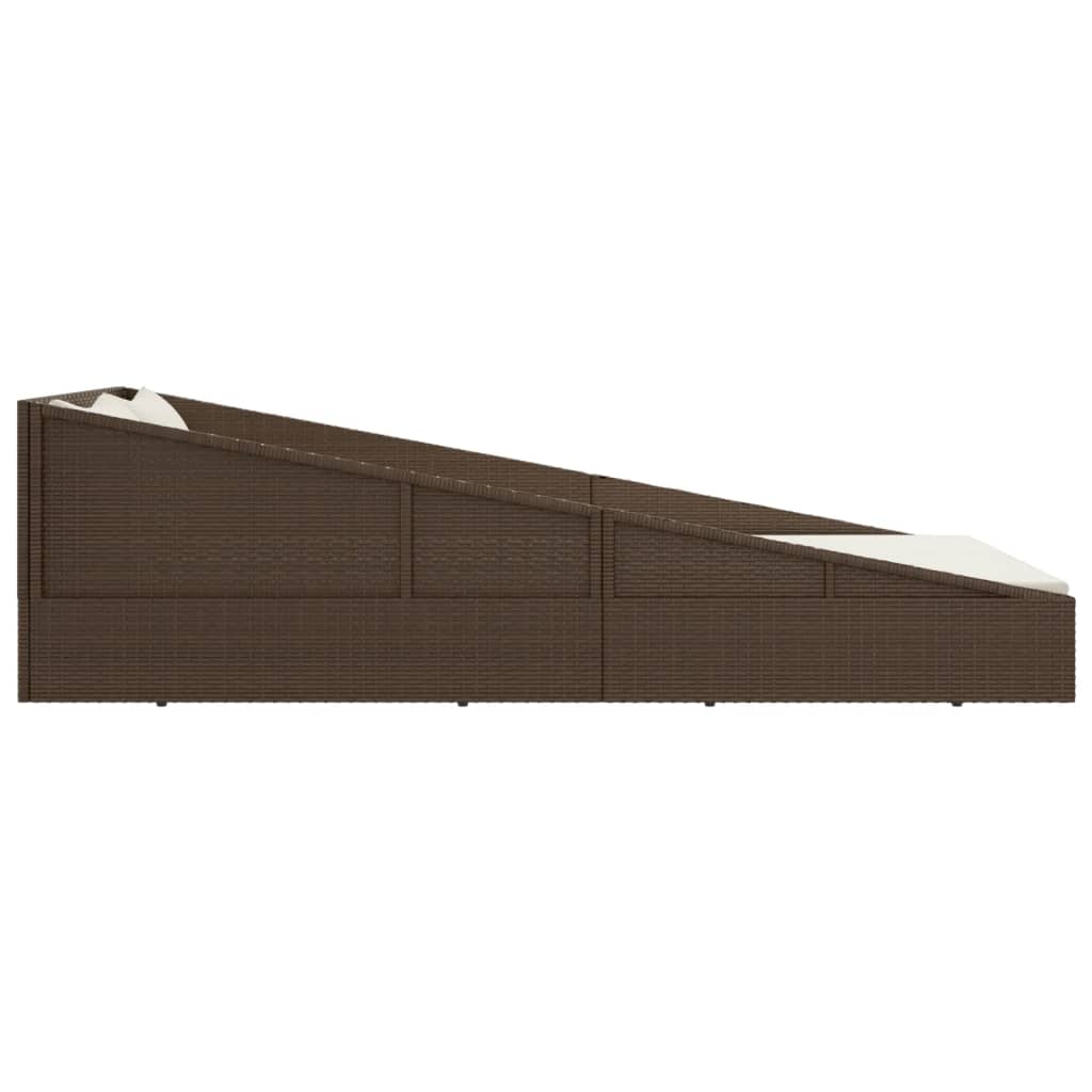 8718475502715_g_en_hd_2 vidaXL Garden Bed Brown 110x200 cm Poly Rattan - Image 4