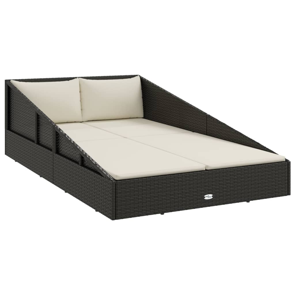 8718475502722_a_en_hd_1 vidaXL Garden Bed Black 110x200 cm Poly Rattan - Image 2