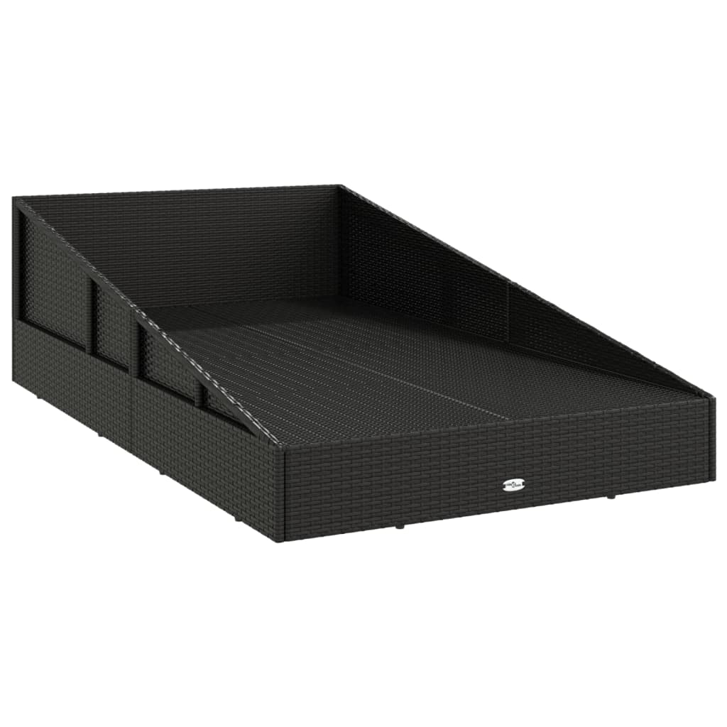 8718475502722_g_en_hd_4 vidaXL Garden Bed Black 110x200 cm Poly Rattan - Image 6