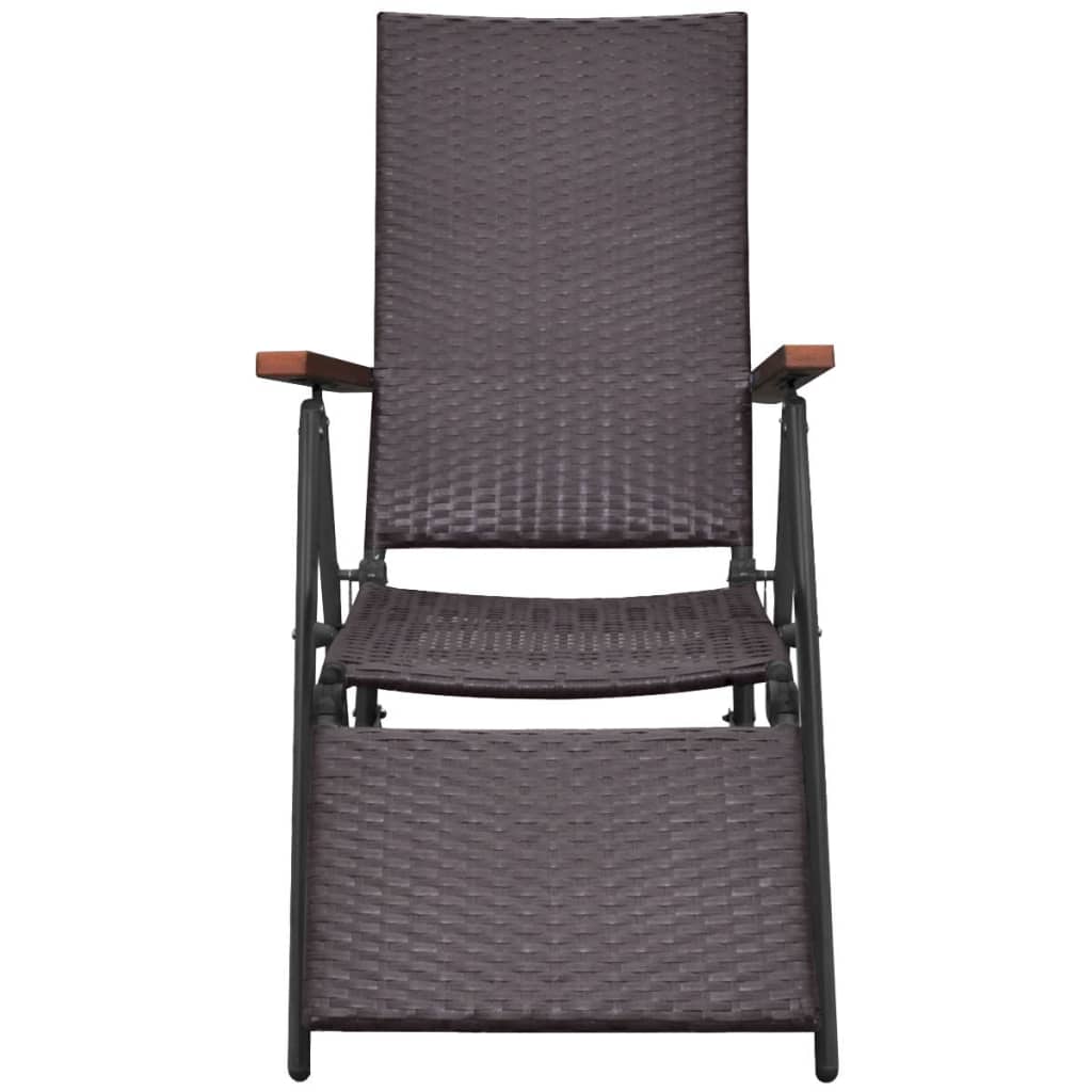 8718475503705_g_en_hd_2 vidaXL Reclining Deck Chair Poly Rattan Brown - Image 3