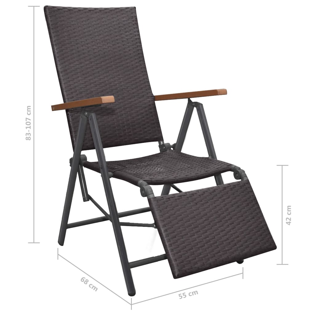 8718475503705_g_en_hd_6 vidaXL Reclining Deck Chair Poly Rattan Brown - Image 7