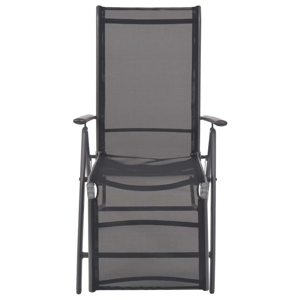 8718475503712_g_en_hd_2 vidaXL Reclining Deck Chair Aluminium and Textilene Black - Image 3