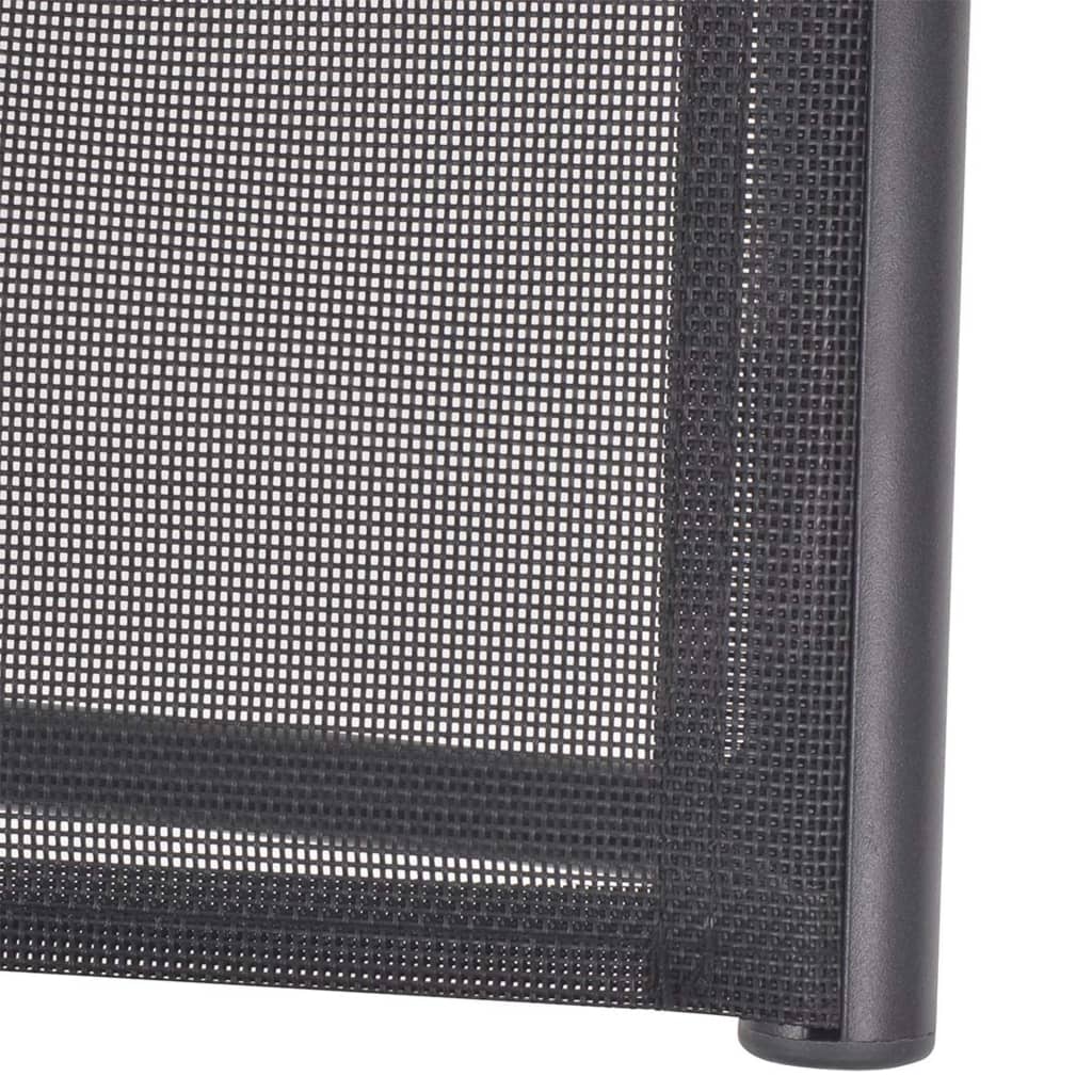 8718475503712_g_en_hd_6 vidaXL Reclining Deck Chair Aluminium and Textilene Black - Image 7