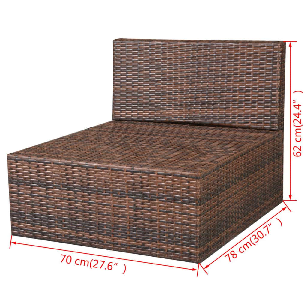 8718475504450_g_en_hd_11 vidaXL 10 Piece Garden Lounge Set with Cushions Poly Rattan Brown - Image 13