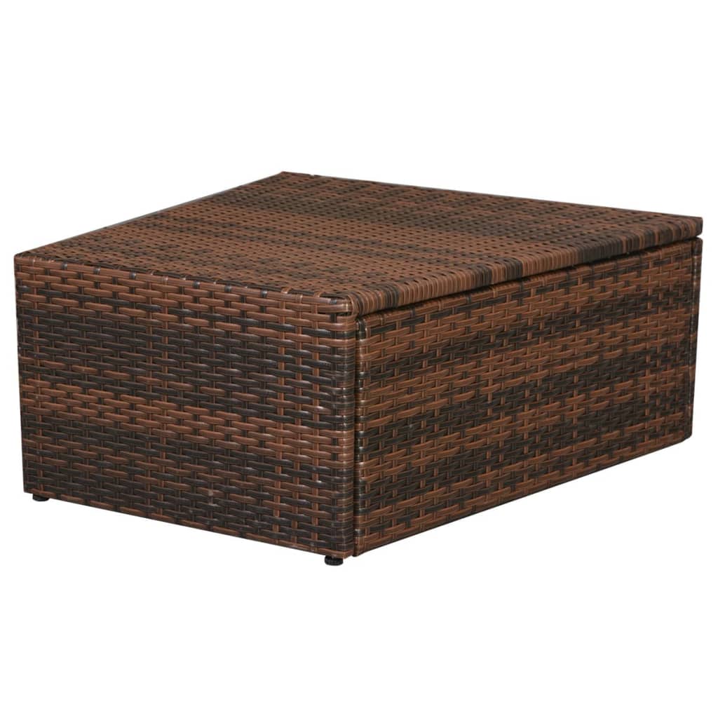 8718475504450_g_en_hd_7 vidaXL 10 Piece Garden Lounge Set with Cushions Poly Rattan Brown - Image 9