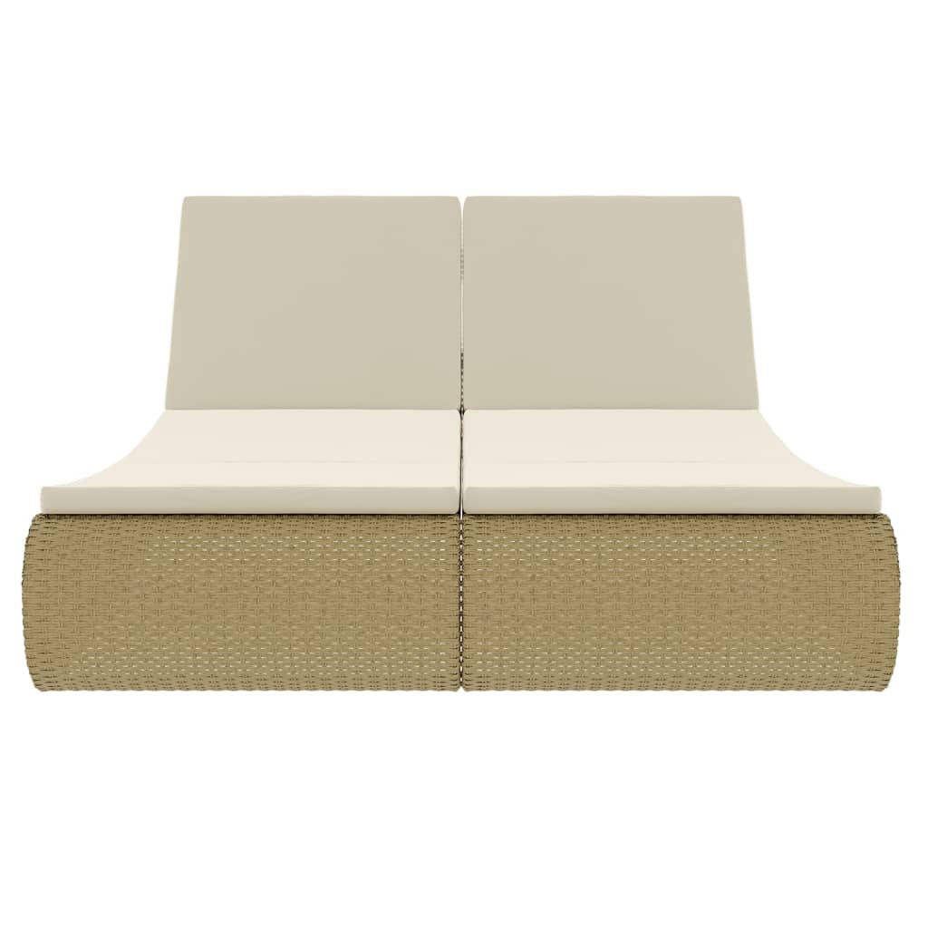 8718475504771_g_en_hd_1 vidaXL Outdoor Lounge Bed Poly Rattan Beige - Image 3