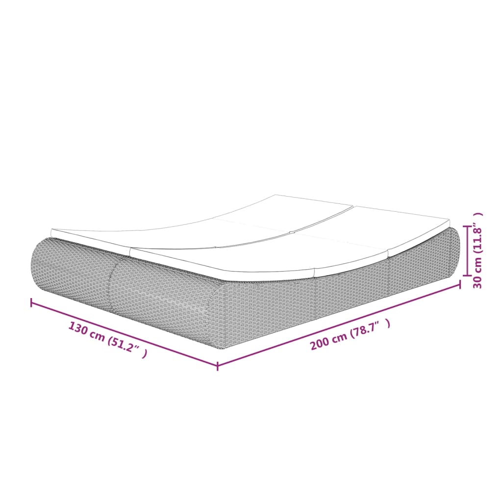 8718475504771_g_en_hd_10 vidaXL Outdoor Lounge Bed Poly Rattan Beige - Image 12