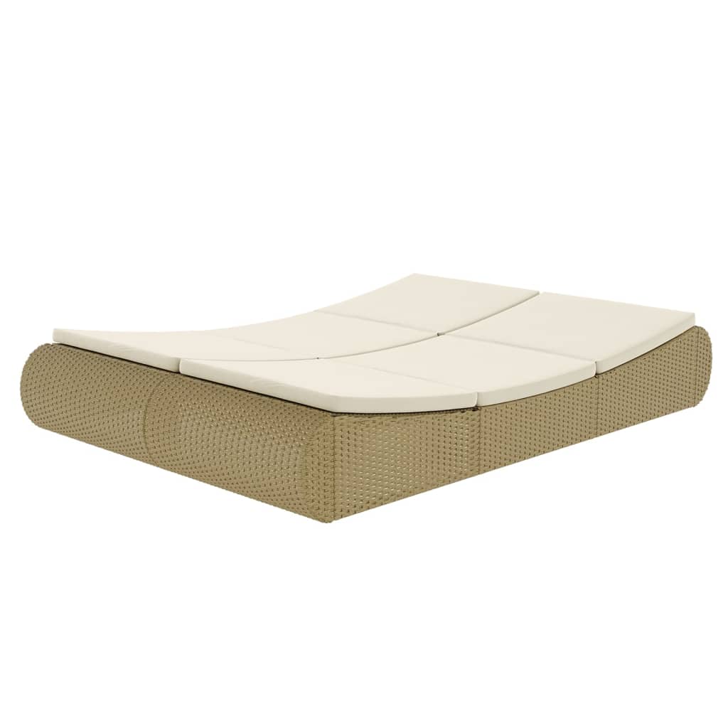 8718475504771_g_en_hd_2 vidaXL Outdoor Lounge Bed Poly Rattan Beige - Image 4