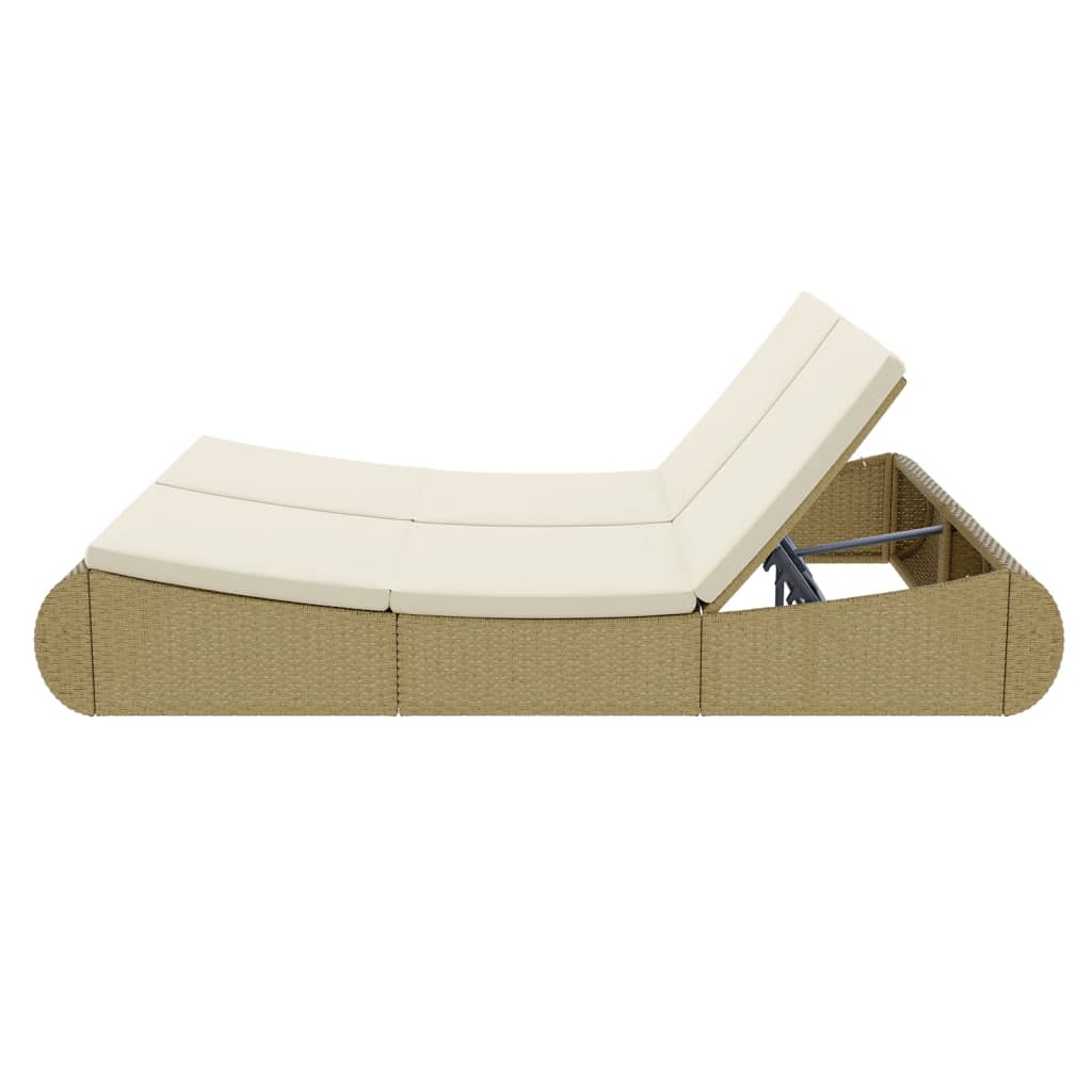 8718475504771_g_en_hd_5 vidaXL Outdoor Lounge Bed Poly Rattan Beige - Image 7