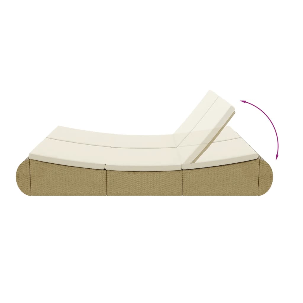 8718475504771_g_en_hd_6 vidaXL Outdoor Lounge Bed Poly Rattan Beige - Image 8