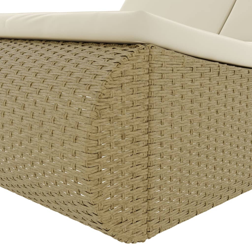 8718475504771_g_en_hd_7 vidaXL Outdoor Lounge Bed Poly Rattan Beige - Image 9