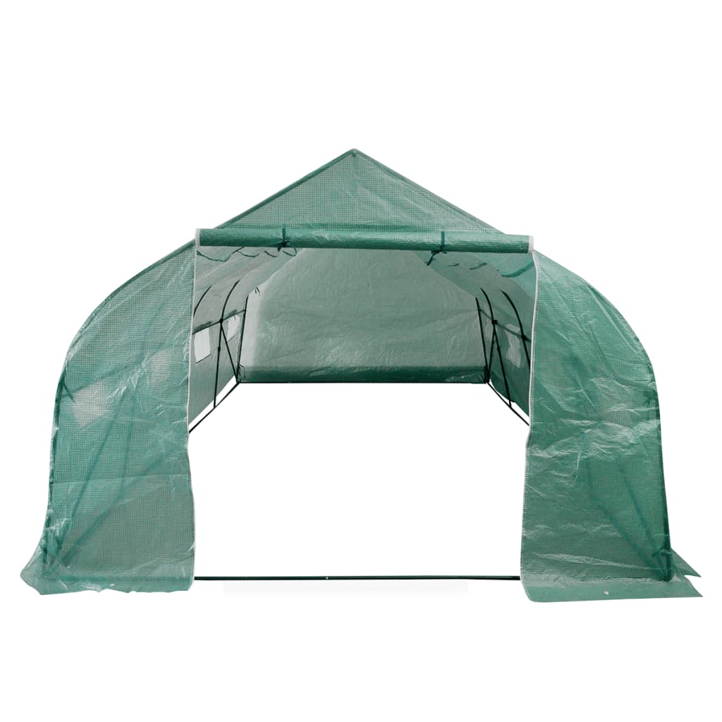 8718475505013_g_en_hd_1 vidaXL Portable Polytunnel Greenhouse Steel Frame Walk-in 18 m² - Image 2