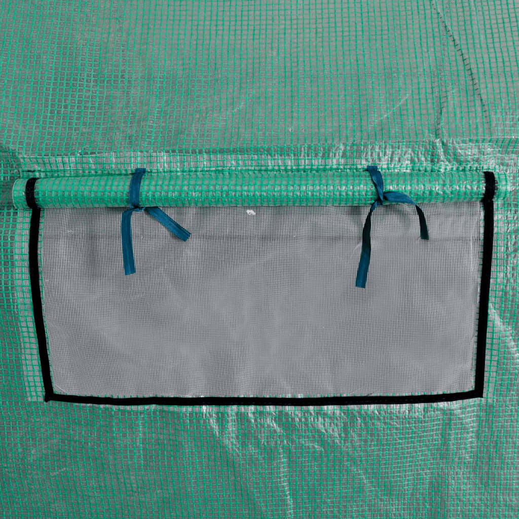 8718475505013_g_en_hd_3 vidaXL Portable Polytunnel Greenhouse Steel Frame Walk-in 18 m² - Image 4