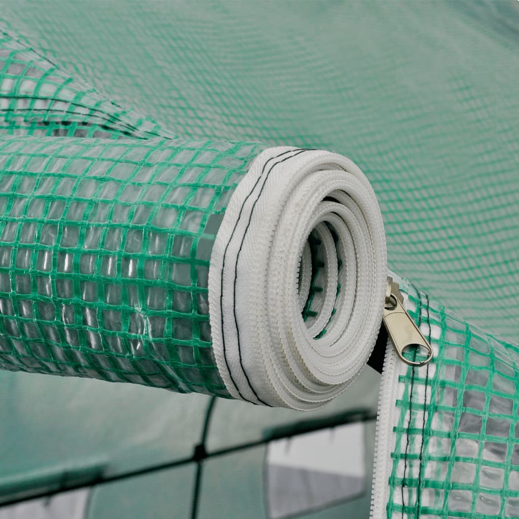 8718475505013_g_en_hd_4 vidaXL Portable Polytunnel Greenhouse Steel Frame Walk-in 18 m² - Image 5