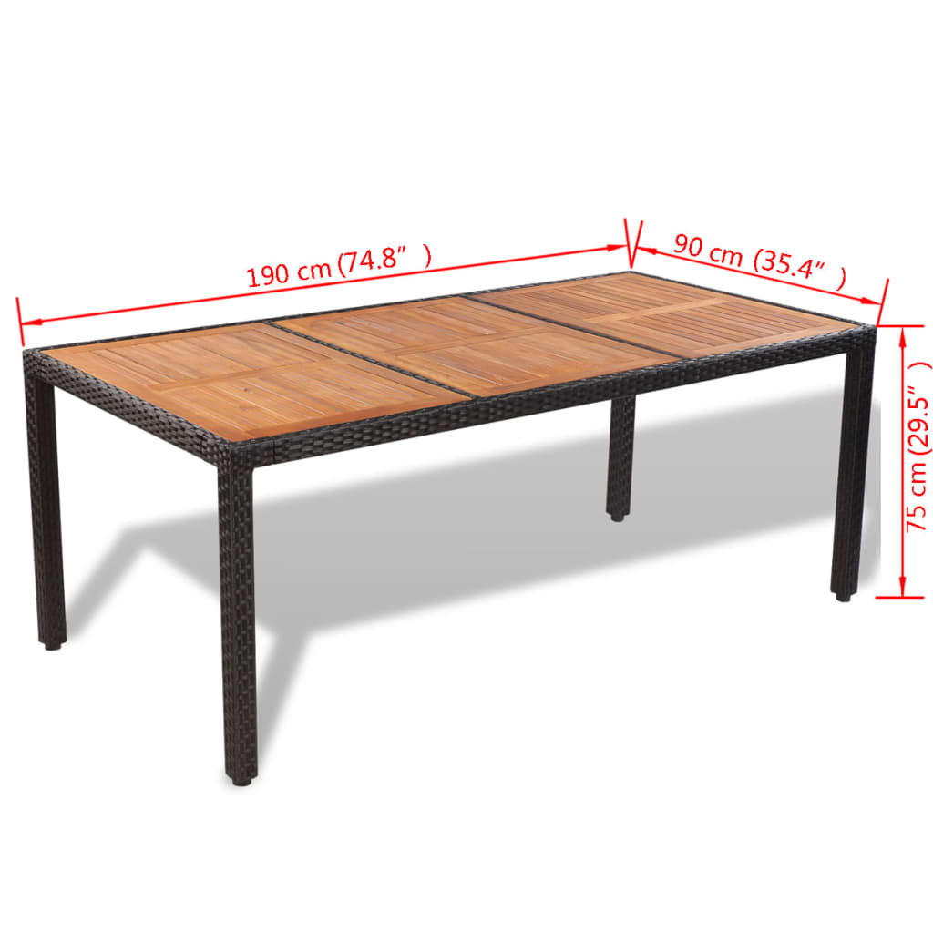 8718475505020_g_en_hd_5 vidaXL 9 Piece Outdoor Dining Set with Cushions Poly Rattan - Image 7