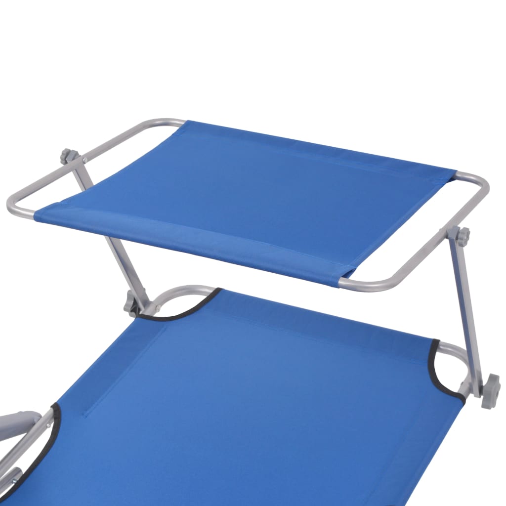 8718475505211_g_en_hd_3 vidaXL Sun Lounger with Canopy Steel Blue - Image 4