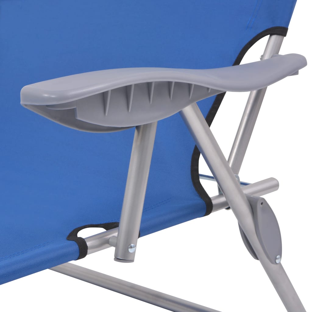 8718475505211_g_en_hd_4 vidaXL Sun Lounger with Canopy Steel Blue - Image 5