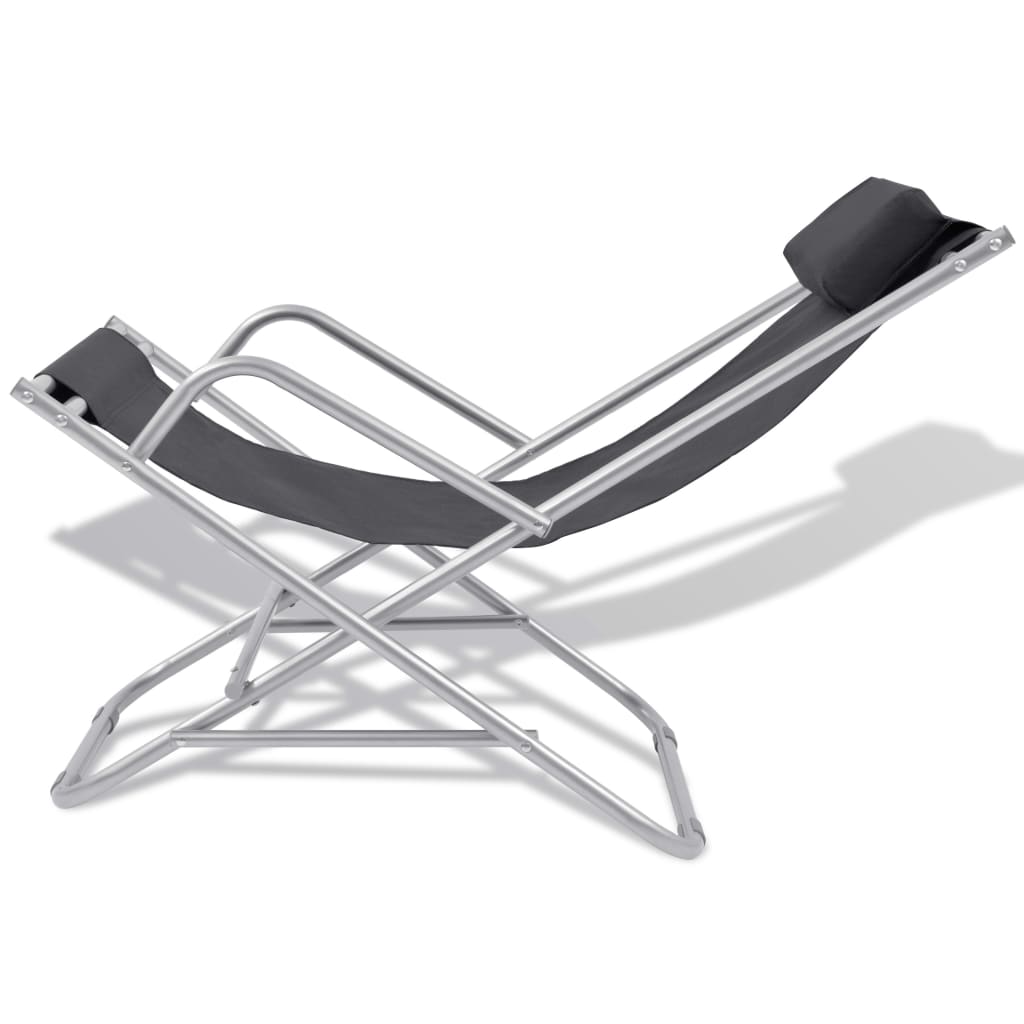 8718475505266_g_en_hd_2 vidaXL Reclining Deck Chairs 2 pcs Steel Black - Image 3