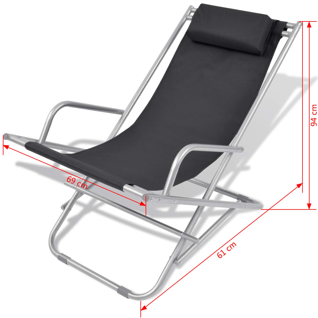 8718475505266_g_en_hd_8 vidaXL Reclining Deck Chairs 2 pcs Steel Black - Image 9