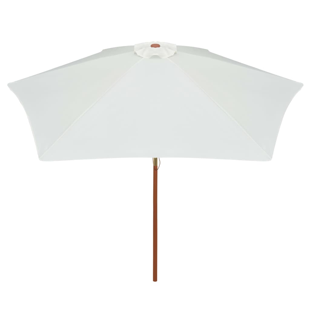 8718475505501_g_en_hd_2 vidaXL Garden Parasol 270x270 cm Wooden Pole Cream White - Image 3
