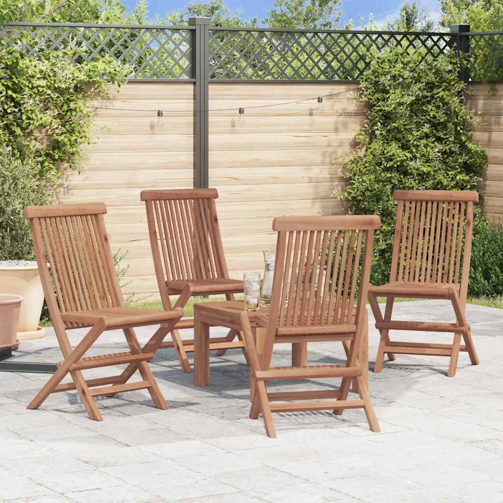 8718475506140_m_en_hd_1 vidaXL Folding Garden Chairs 4 pcs Solid Teak Wood - Image 1