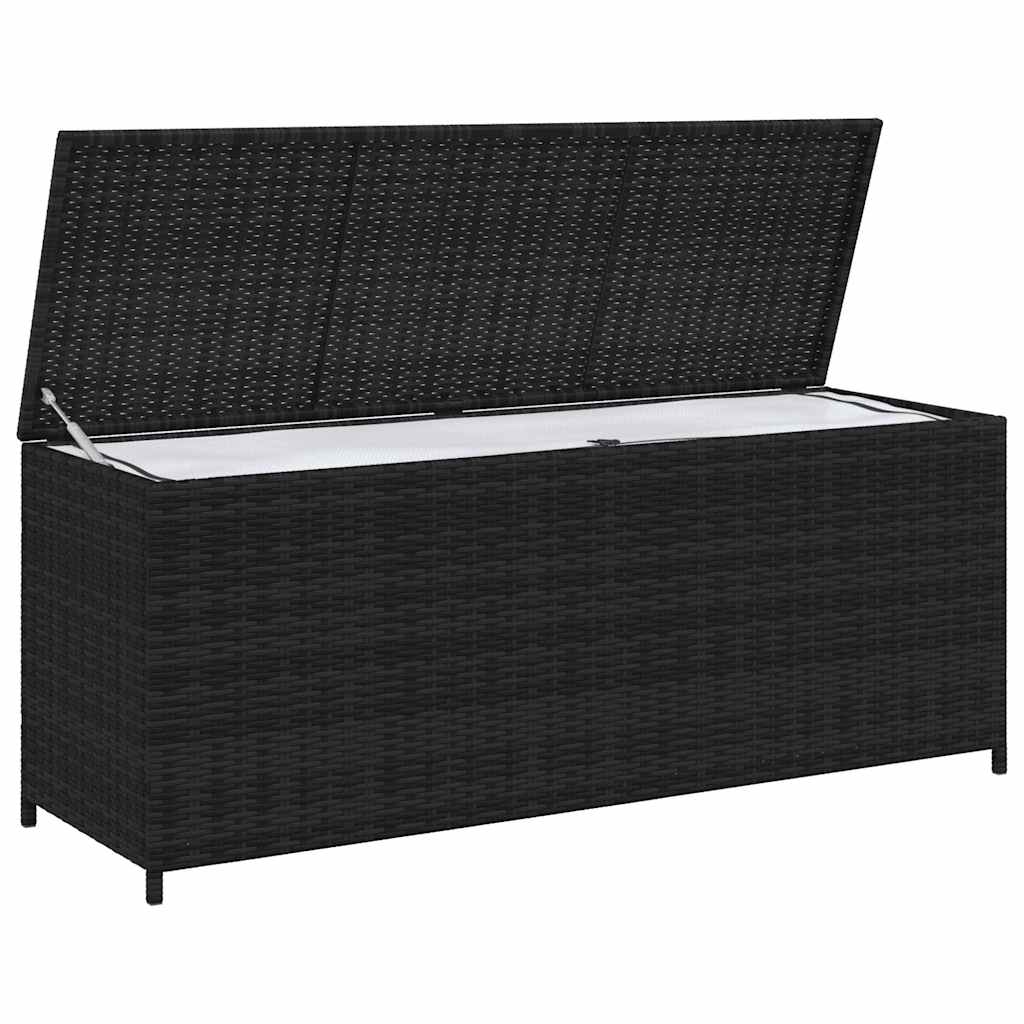 8718475506973_g_en_hd_1 vidaXL Garden Storage Box Black 150x50x60 cm Poly Rattan - Image 3