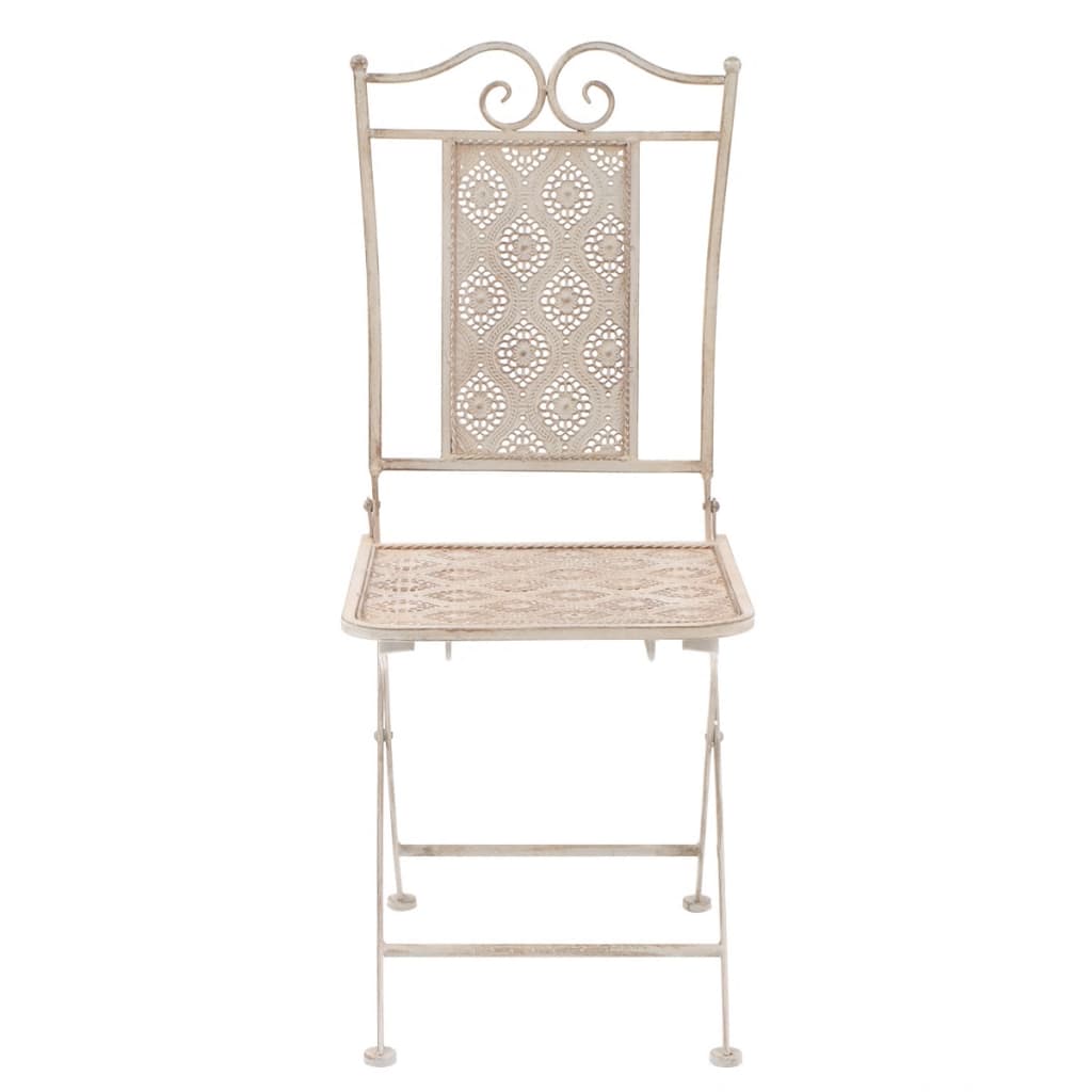 8718475507123_g_en_hd_4 vidaXL 3 Piece Bistro Set Steel White - Image 5