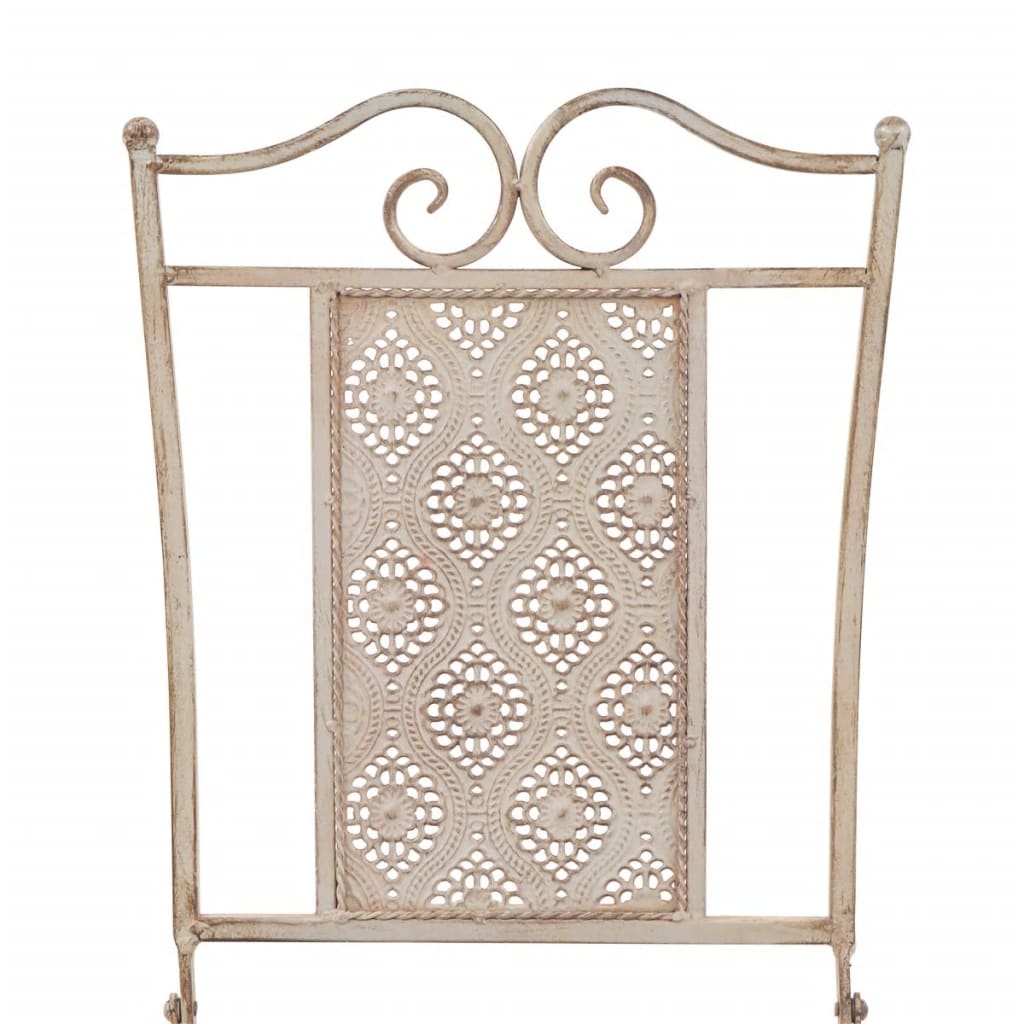 8718475507123_g_en_hd_5 vidaXL 3 Piece Bistro Set Steel White - Image 6