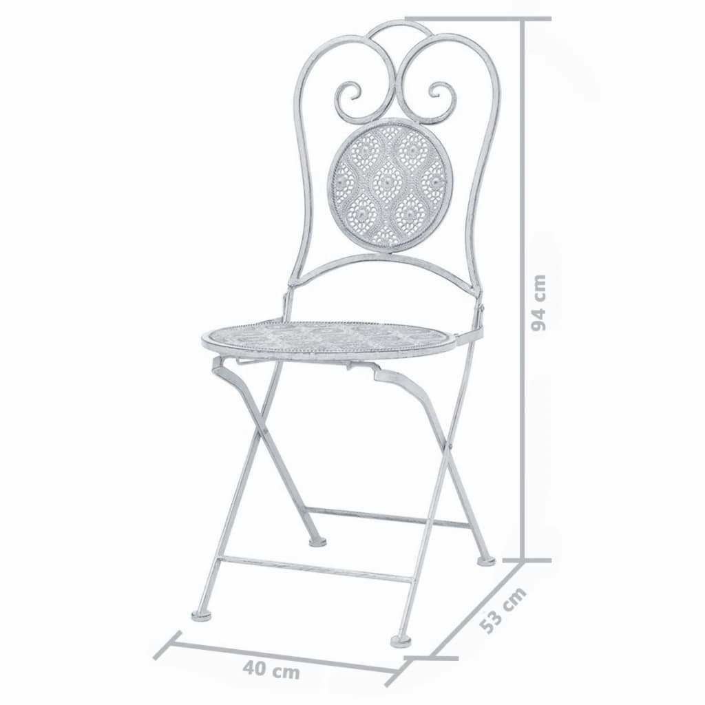 8718475507130_g_en_hd_11 vidaXL 3 Piece Bistro Set Steel Greyish White - Image 12