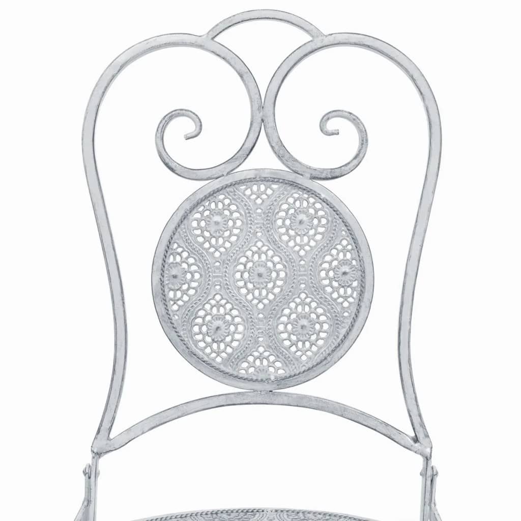 8718475507130_g_en_hd_6 vidaXL 3 Piece Bistro Set Steel Greyish White - Image 7