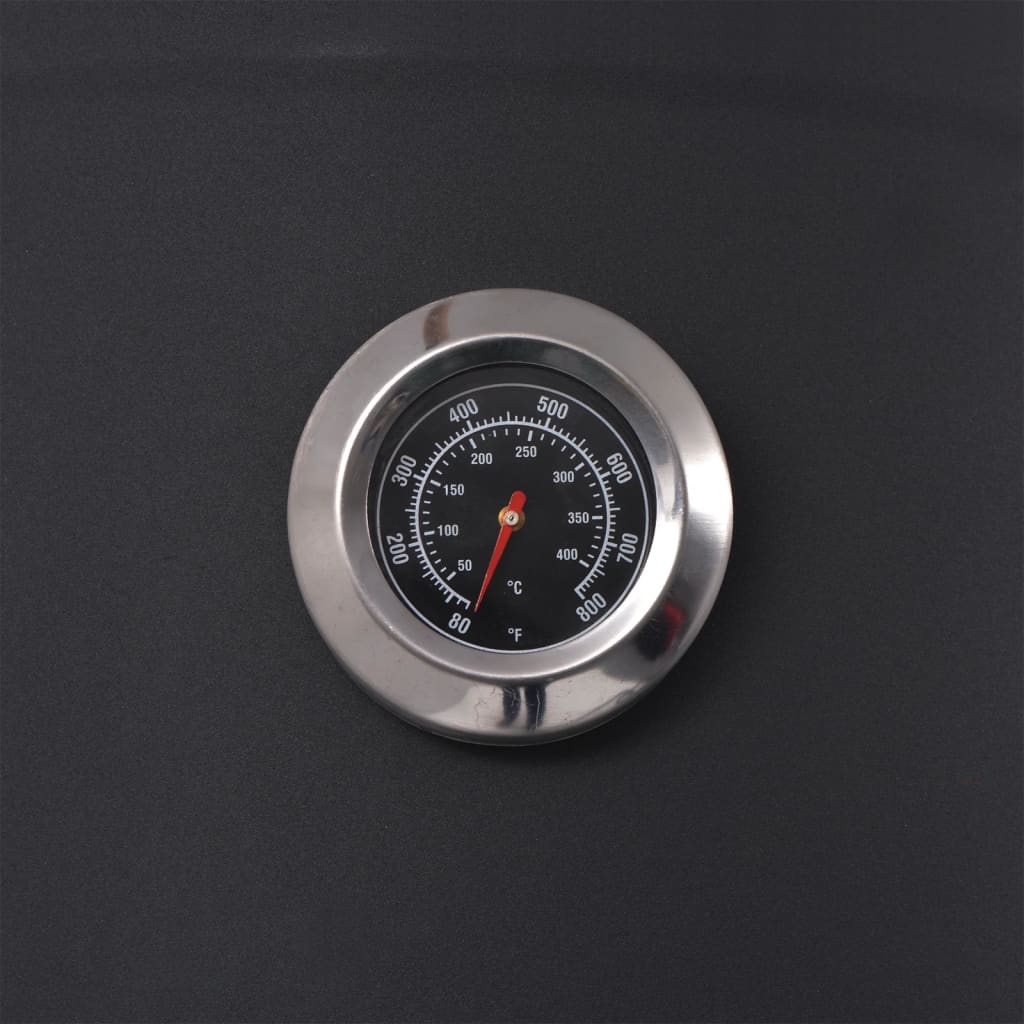 8718475507185_g_en_hd_6 vidaXL BBQ Charcoal Smoker with Bottom Shelf Black Heavy XXL - Image 7