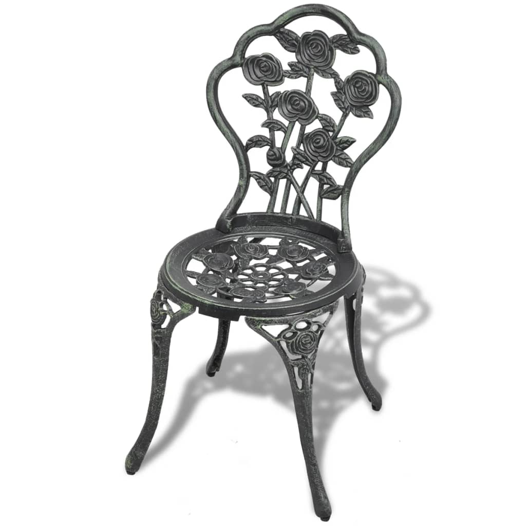 8718475507383_g_en_hd_1 vidaXL Bistro Chairs 2 pcs Cast Aluminium Green - Image 2