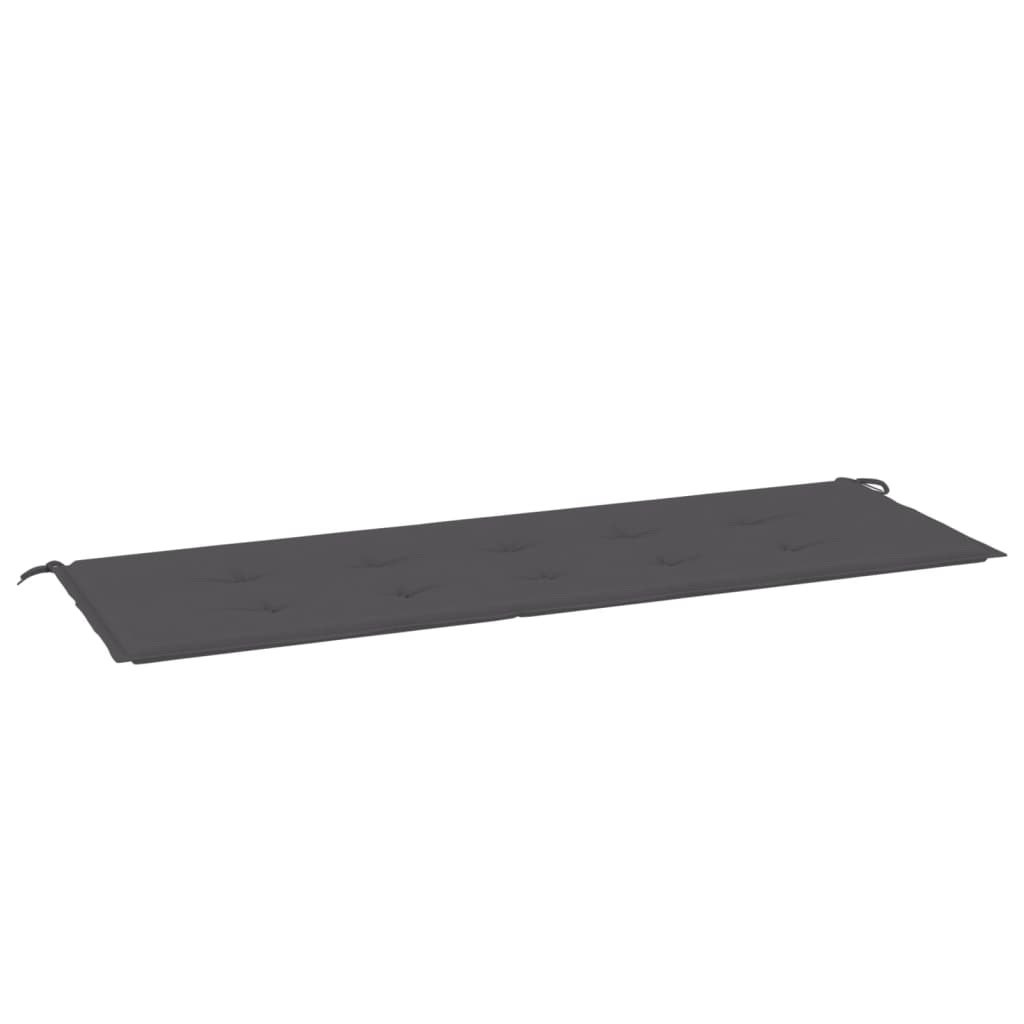 8718475507543_a_en_hd_1 vidaXL Garden Bench Cushion Anthracite 150x50x3 cm Oxford Fabric - Image 2