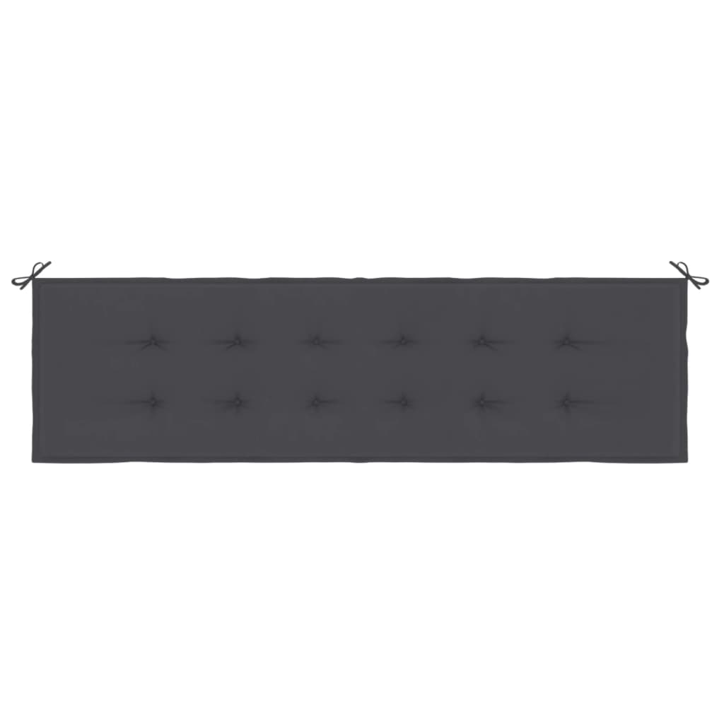 8718475507550_g_en_hd_2 vidaXL Garden Bench Cushion Anthracite 180x50x3 cm Oxford Fabric - Image 4