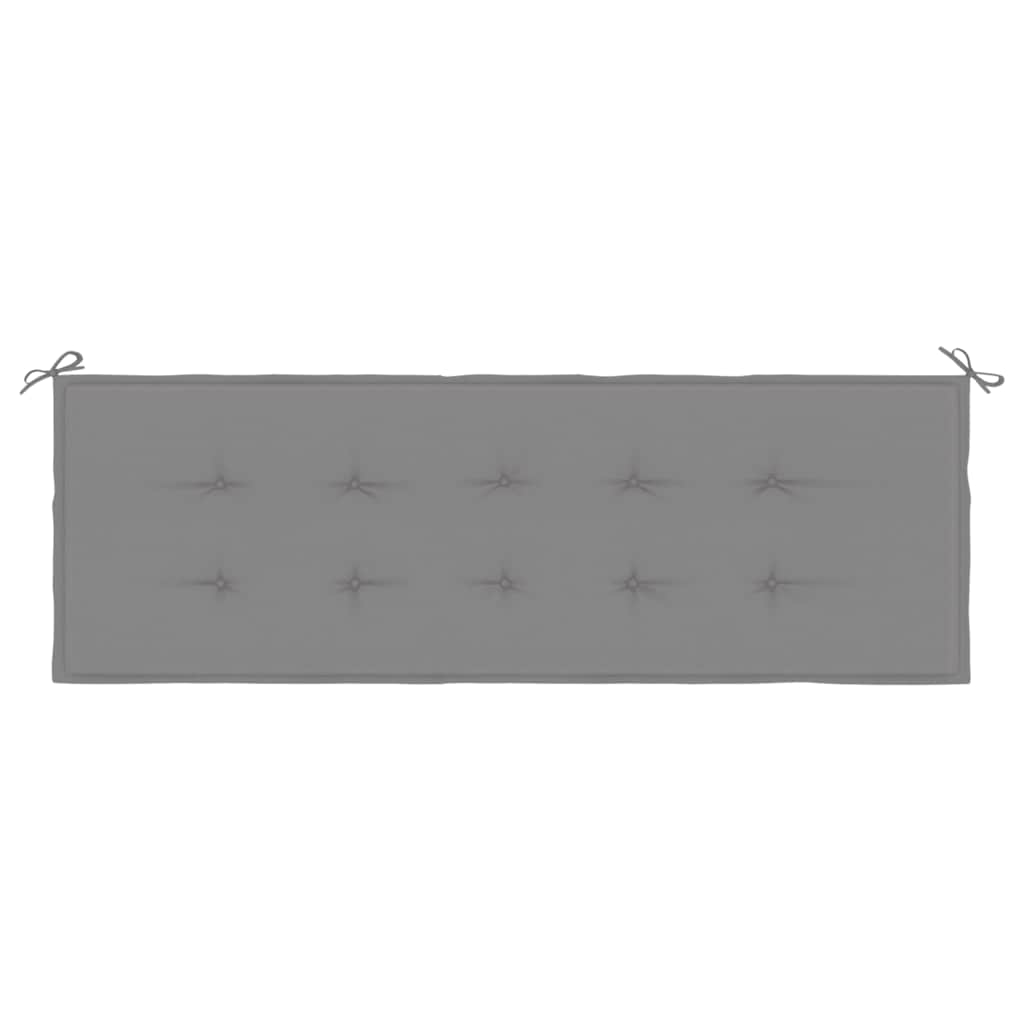 8718475507581_g_en_hd_2 vidaXL Garden Bench Cushion Grey 150x50x4 cm Oxford Fabric - Image 4