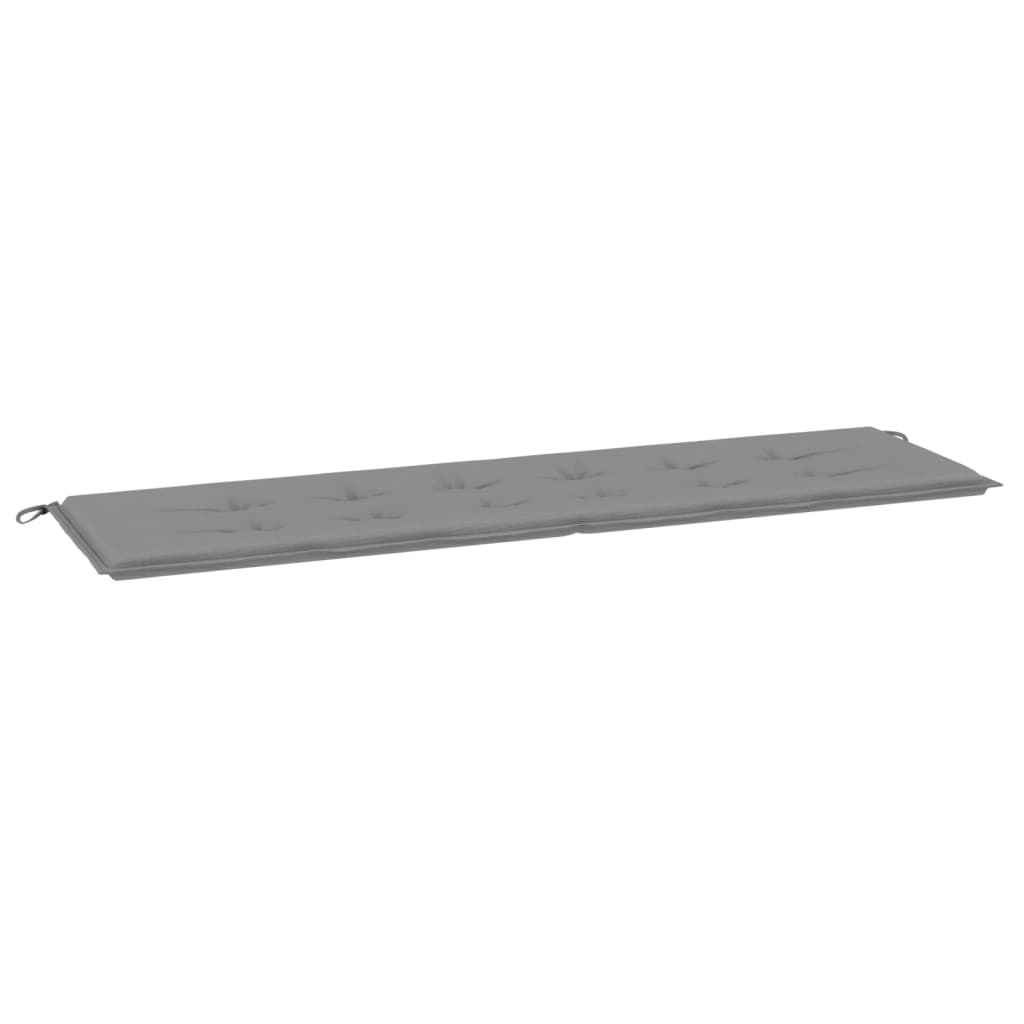 8718475507598_a_en_hd_1 vidaXL Garden Bench Cushion Grey 180x50x3 cm Oxford Fabric - Image 2