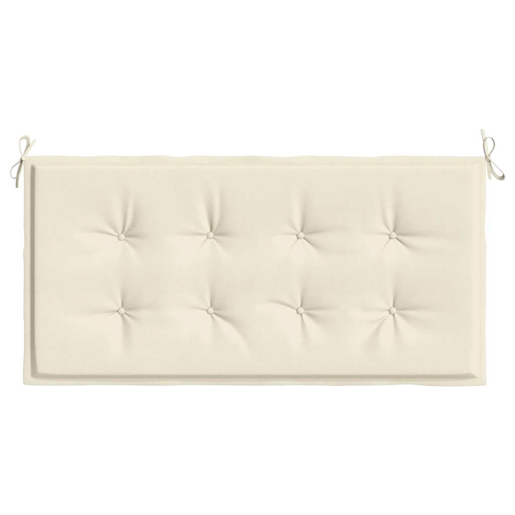 8718475507604_g_en_hd_2 vidaXL Garden Bench Cushion Cream 100x50x4 cm Oxford Fabric - Image 4