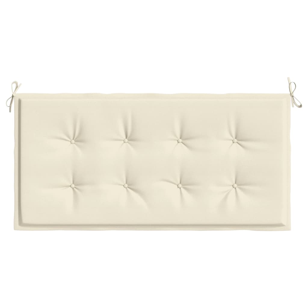 8718475507611_g_en_hd_2 vidaXL Garden Bench Cushion Cream 120x50x3 cm Oxford Fabric - Image 4