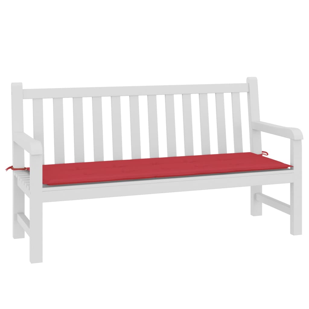 8718475507741_g_en_hd_1 vidaXL Garden Bench Cushion Red 150x50x3 cm Oxford Fabric - Image 3