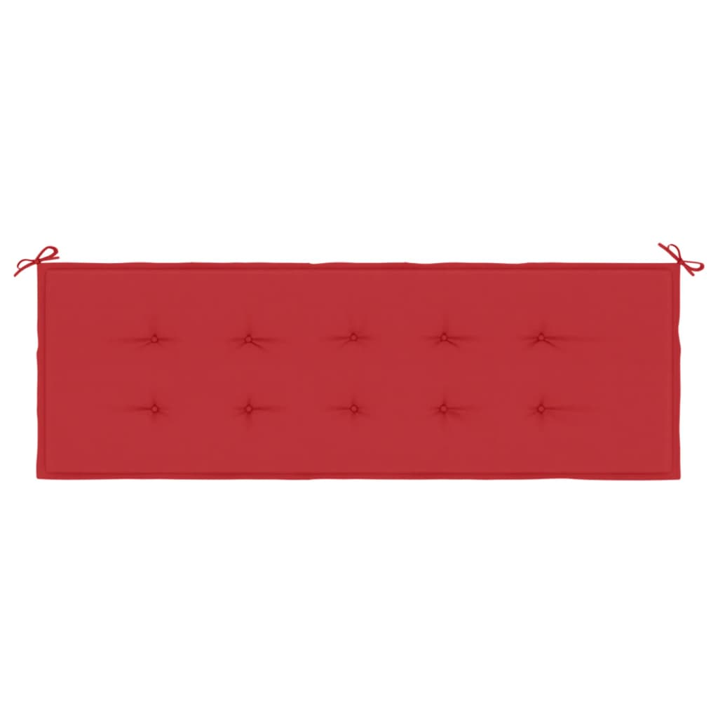 8718475507741_g_en_hd_2 vidaXL Garden Bench Cushion Red 150x50x3 cm Oxford Fabric - Image 4