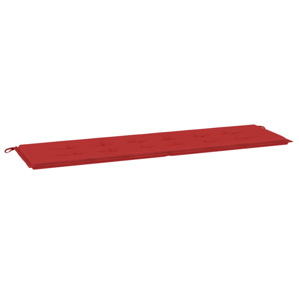 8718475507758_a_en_hd_1 vidaXL Garden Bench Cushion Red 180x50x3 cm Oxford Fabric - Image 2