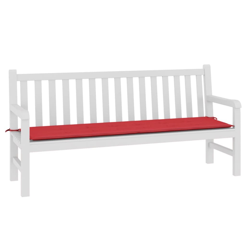 8718475507758_g_en_hd_1 vidaXL Garden Bench Cushion Red 180x50x3 cm Oxford Fabric - Image 3
