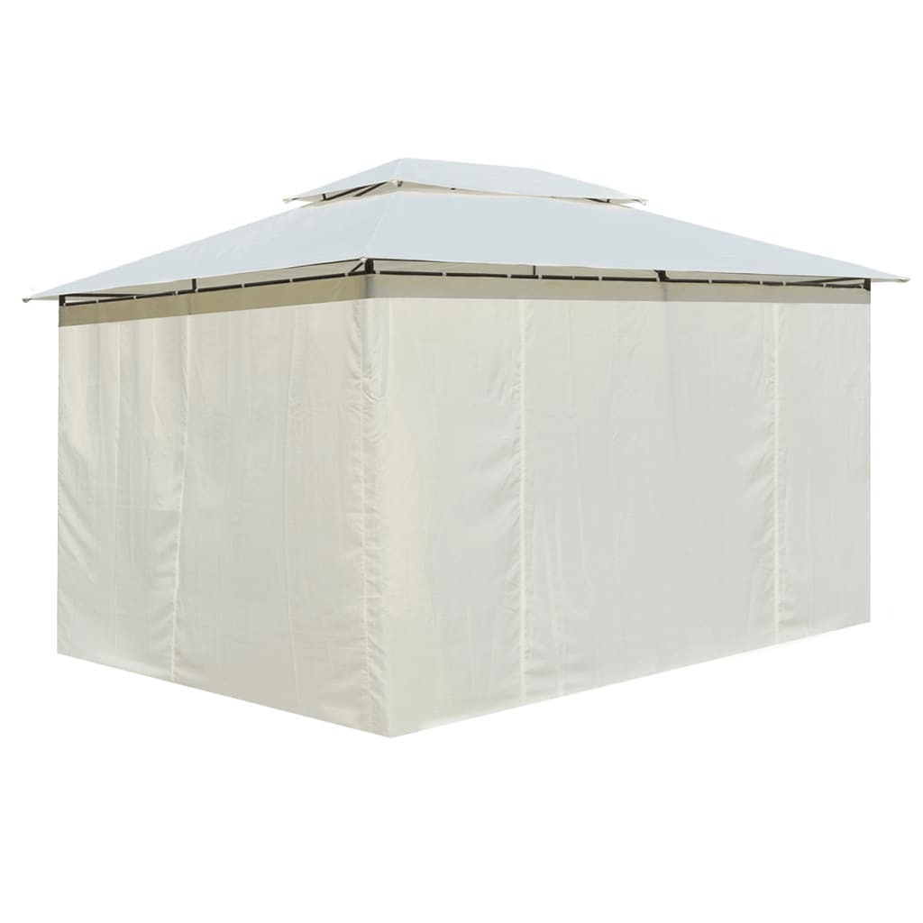 8718475507796_g_en_hd_2 vidaXL Garden Marquee with Curtains 4x3 m White - Image 3