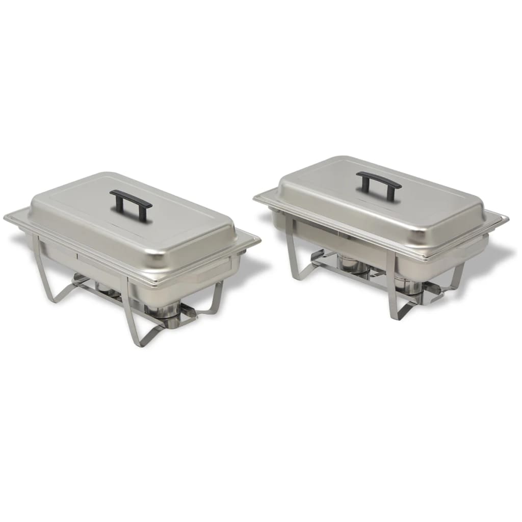 8718475508755_g_en_hd_1 vidaXL 2 Piece Chafing Dish Set Stainless Steel - Image 2