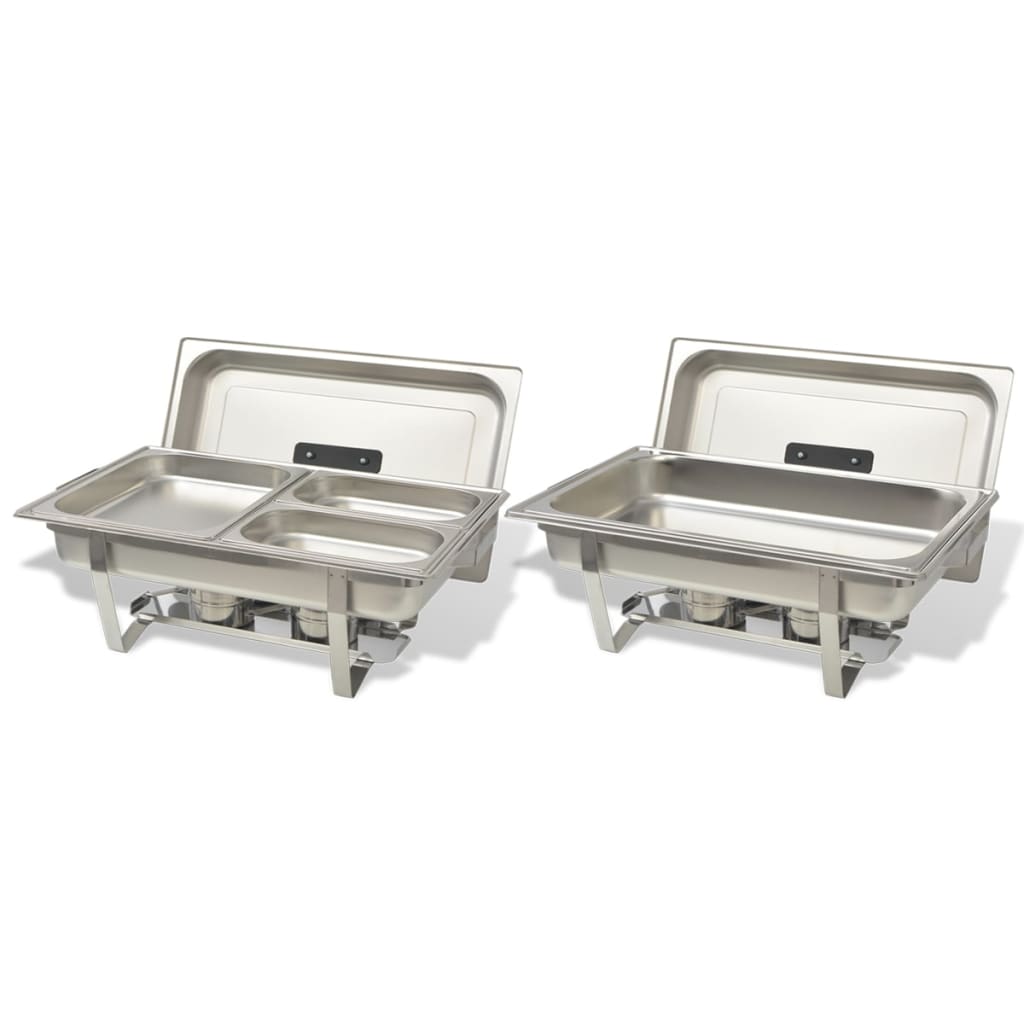 8718475508755_g_en_hd_2 vidaXL 2 Piece Chafing Dish Set Stainless Steel - Image 3