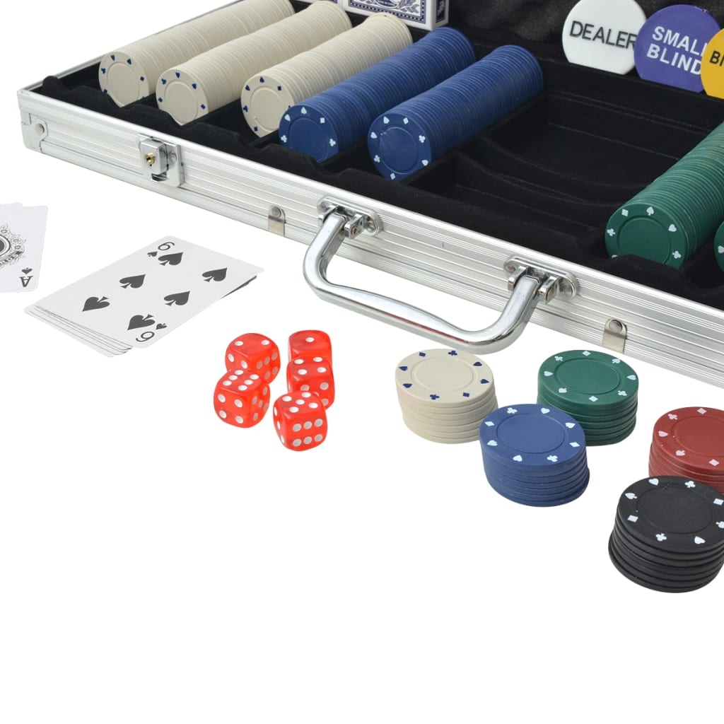 8718475509295_g_en_hd_2 vidaXL Poker Set with 500 Chips Aluminium - Image 3